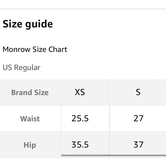 MONROW Taupe Jogger Pants Size Small Pull On Striped Waistband Neutral Beige - Picture 6 of 6